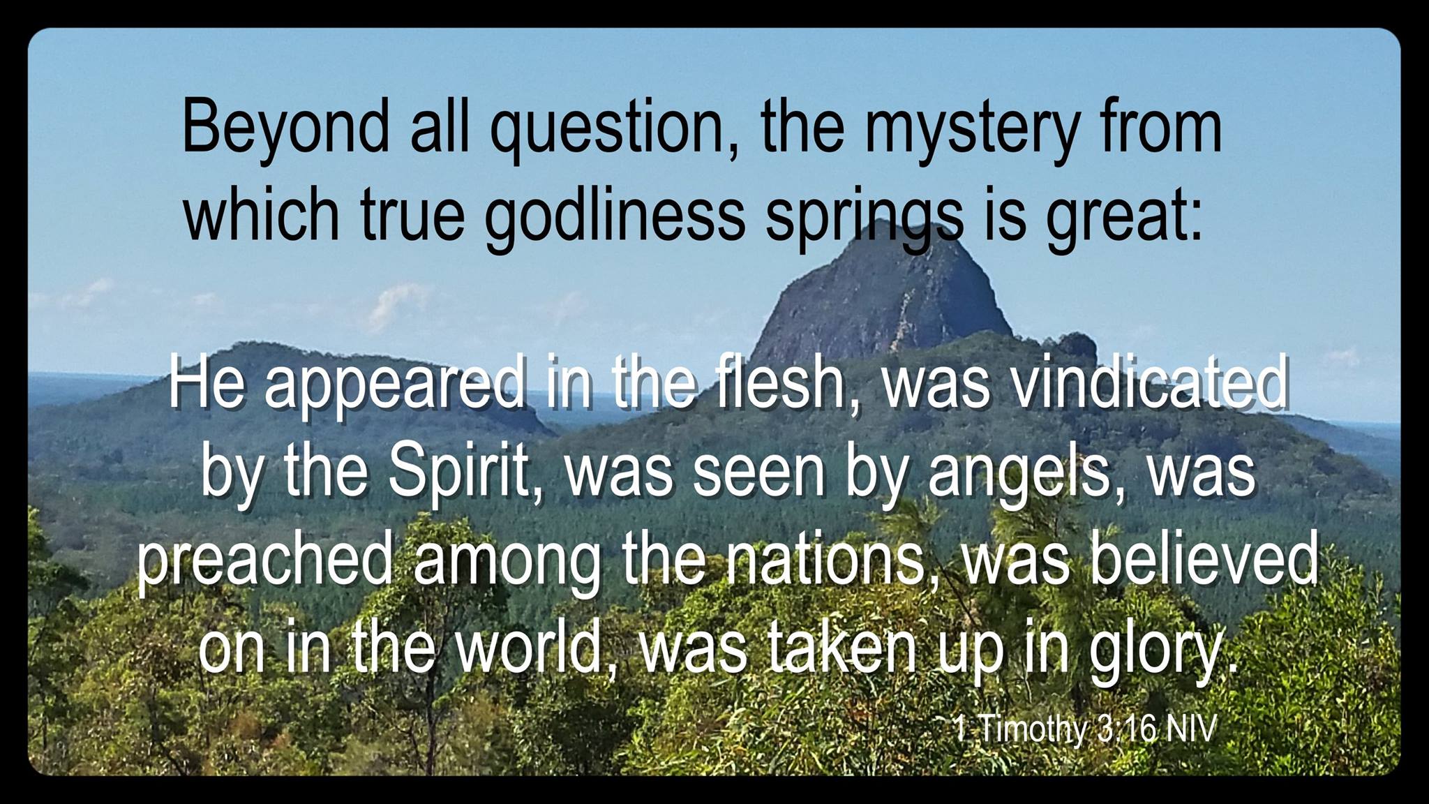 mystery godliness